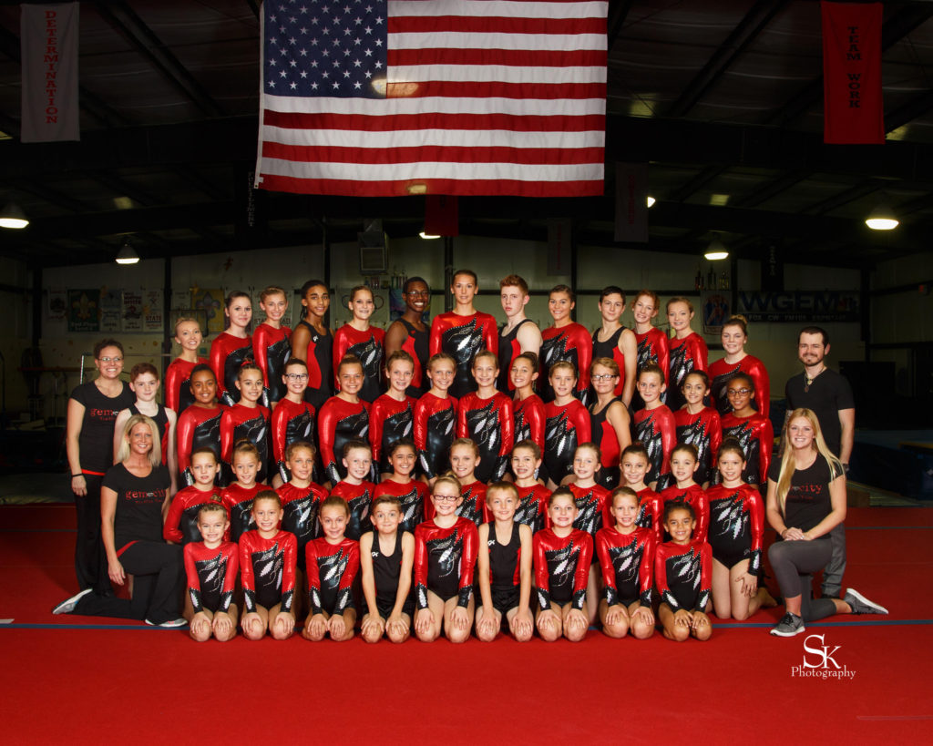 2016-2017 Tumbling Team | Photo by Shelly Kraemer