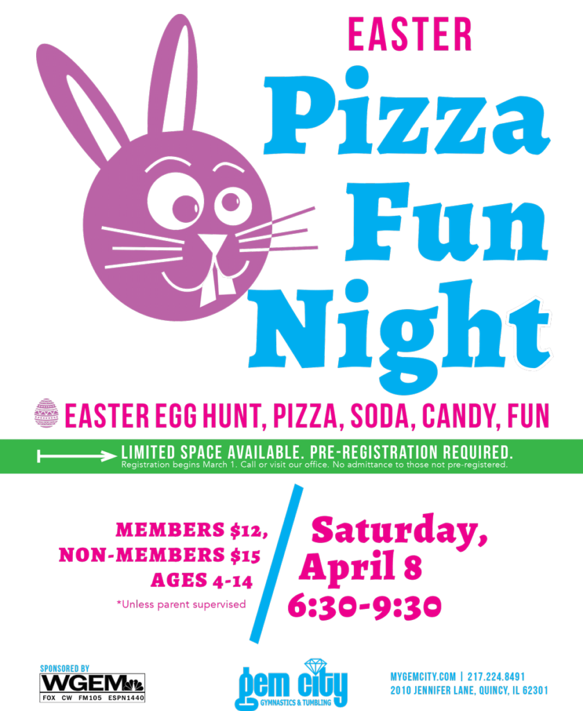 Easter Pizza Fun NIght