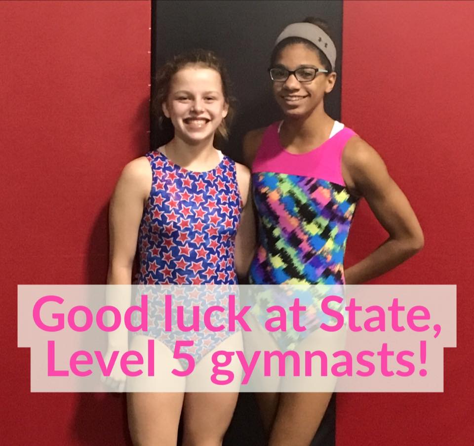 Good luck, Level 5s!