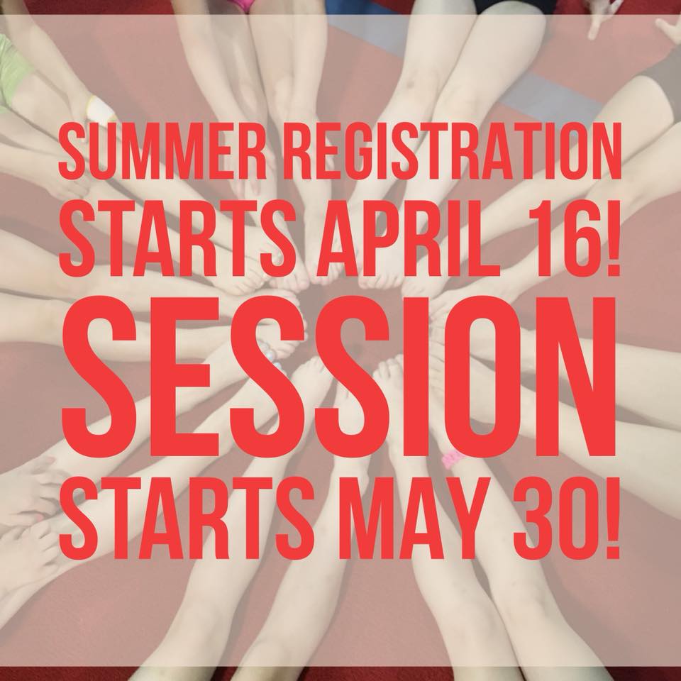 Sign up for summer classes!