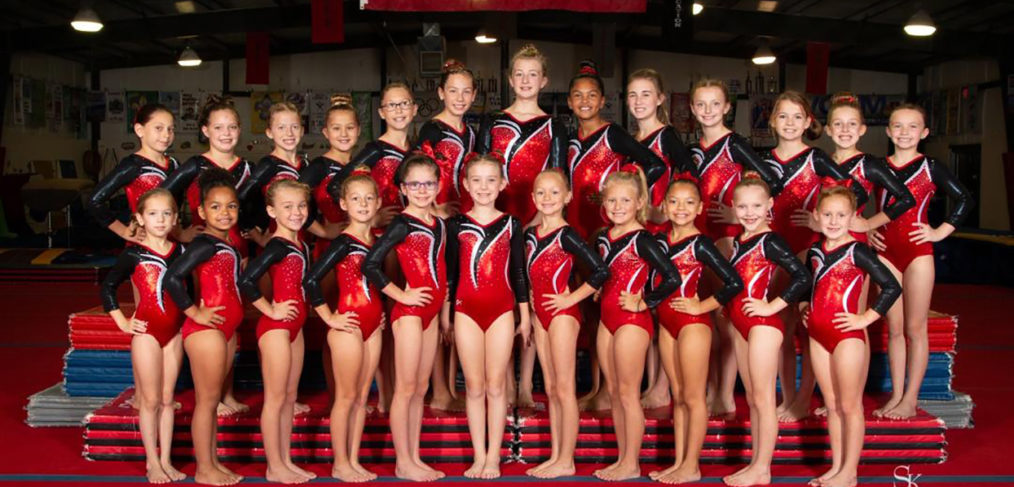 Gem City's Level 3 Gymnastics Team