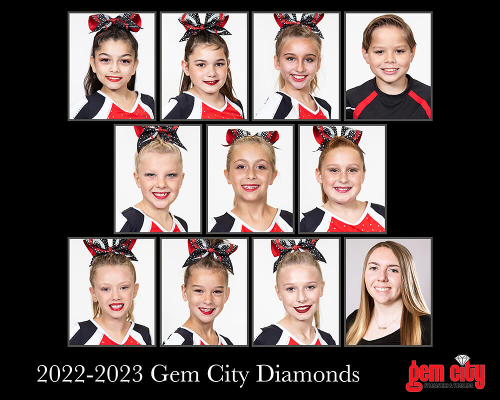 2022-2023 Gem City Diamonds | Photo by Julie Ginos